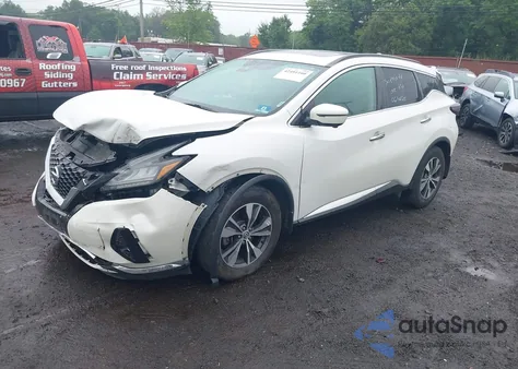 2020 Nissan Murano Sv Intelligent Awd z USA, uszkodzony, nr VIN 5N1AZ2BS7LN114990